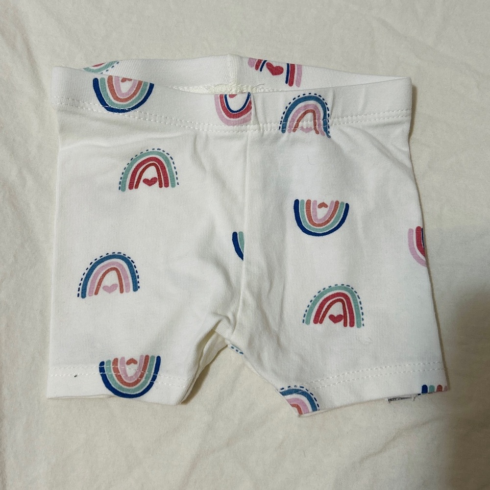Rainbow Print Kids Shorts